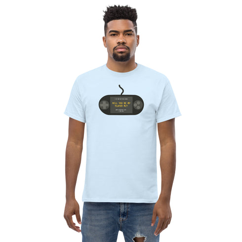 "Will You Be My Player 2" Geeky Valentine's Tee